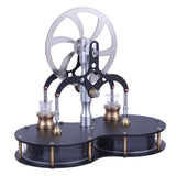 Stirlingkit Peanut Shaped Double Cylinder Low Temperature Difference Stirling Engine Model Educational Engine Model, view 2