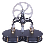 Stirlingkit Peanut Shaped Double Cylinder Low Temperature Difference Stirling Engine Model Educational Engine Model, view 3