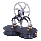 Stirlingkit Peanut Shaped Double Cylinder Low Temperature Difference Stirling Engine Model Educational Engine Model, view 4