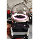 Stirlingkit Neon Gas Pink Plasma Ring Sphere Plasma Globe Science Toy 10MHz, view 3