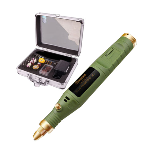 Stirlingkit Portable Functional Mini Brushless Electric Grinding & Polishing Machine Set For Model Engine