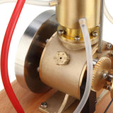 Stirlingkit Portable Miniature Single Cylinder Gas Engine Model with Water Pump M18, view 5