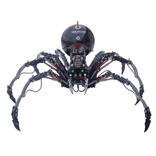Stirlingkit Post-Apocalyptic Destroyed Big Black Spider 3D DIY Assembly Model Kits