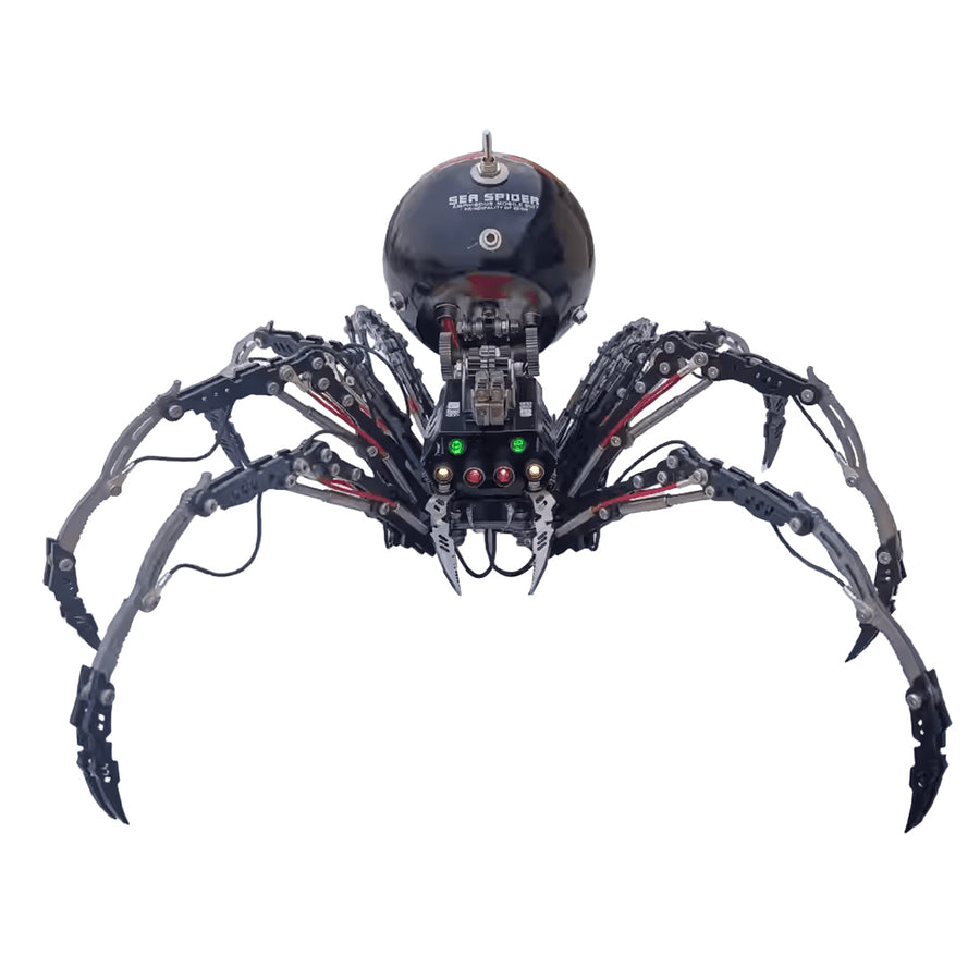 Stirlingkit Post-Apocalyptic Destroyed Big Black Spider 3D DIY Assembly Model Kits