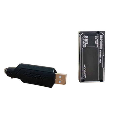 Stirlingkit POWER TANK CAPOCUB Customized 850mah lithium Battery & USB Charger for CAPO CUB1 1:18 RC car