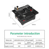Stirlingkit Precision Multifunctional Mini Table Saw Woodworking Lathe Polishing Bench For Engine Model DIY Crafts, view 4