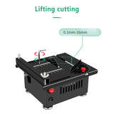 Stirlingkit Precision Multifunctional Mini Table Saw Woodworking Lathe Polishing Bench For Engine Model DIY Crafts, view 6