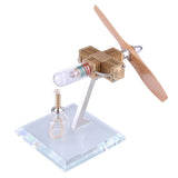 Stirlingkit Propeller Aircraft Head Shape Pocket Stirling Engine Model Toy, view 3
