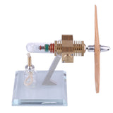Stirlingkit Propeller Aircraft Head Shape Pocket Stirling Engine Model Toy, view 6