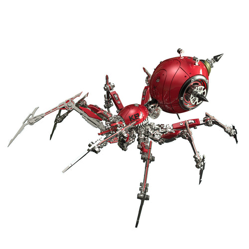 Stirlingkit Punk 3D Metal War Spider King Assembly Mechanical Fantasy Model Building Kits