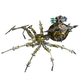 Stirlingkit Punk 3D Metal War Spider King Assembly Mechanical Fantasy Model Building Kits, view 3