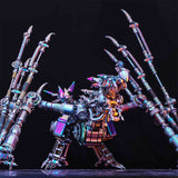 Stirlingkit Punk Style Dragon Model with Skeleton Wings 3D DIY Metal Model Kits 1390+PCS, view 3