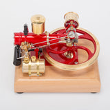 Stirlingkit R18 Gas-powered Red 3-wheel Motor World 1st Car Engine Three Wheeler IC Engine Model, view 4