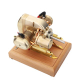 Stirlingkit R90S Gasoline Flat-twin Four-stroke Miniature Motorcycle Engine Model 3.2cc ICE Engine, view 4