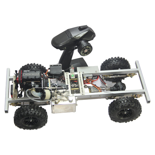 Stirlingkit RC 4WD 1/10 2.4G Off-road Vehicle with TOYAN FS-L200 Twin-cylinder Engine