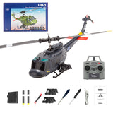 Stirlingkit RC ERA C032 UH-1 Huey RTF 2.4G 6CH Flybarless 1/48 RC Helicopter Model for Beginner, view 2