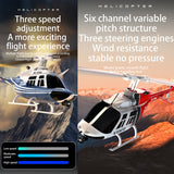 Stirlingkit RC ERA C138 206 RC Helicopter 2.4G 6CH 1/33 Scale No Aileron Helicopter with Altitude Hold, view 6