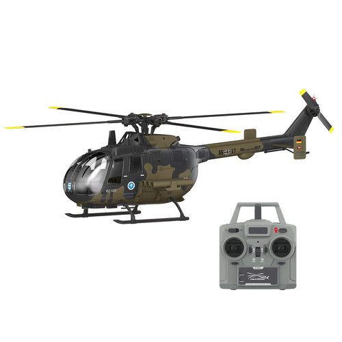 Stirlingkit RC ERA C180 B0105 RTF RC Helicopter 2.4G 6CH Optical Flow 1/25 Scale