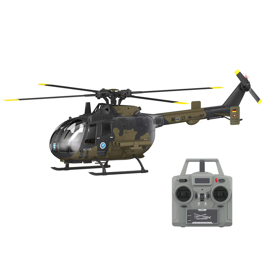 Stirlingkit RC ERA C180 B0105 RTF RC Helicopter 2.4G 6CH Optical Flow 1/25 Scale