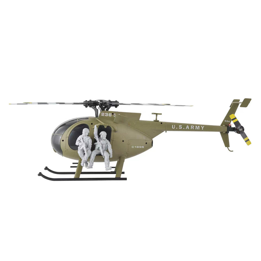 Stirlingkit RC ERA C189S MD500 Round Head Little Bird RC Helicopter with Optical Flow Positioning RTF