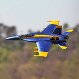 Stirlingkit RC Fighter Jet Aircraft EPO 475mm Wingspan for Beginner Easy to Fly RTF- Blue, view 5