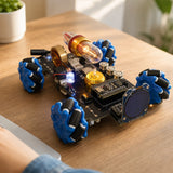 Stirlingkit RC Stirling Engine Mecanum Wheel Vehicle, view 4