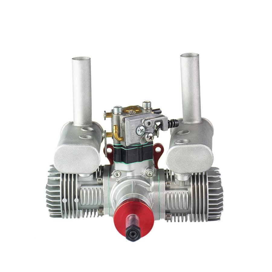 Stirlingkit RCGF 31cc 3.7HP 7800rpm Fixed Wing Twin Air Cooled Double-cylinder 2-stroke Gasoline Engine for RC Aircraft