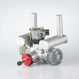 Stirlingkit RCGF 31cc 3.7HP 7800rpm Fixed Wing Twin Air Cooled Double-cylinder 2-stroke Gasoline Engine for RC Aircraft, view 4
