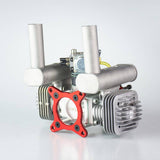 Stirlingkit RCGF 50cc Fixed Wing Petrol Twin Air-cooled Double-cylinder 2-stroke Engine for RC Helicopter, view 2