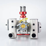 Stirlingkit RCGF 50cc Fixed Wing Petrol Twin Air-cooled Double-cylinder 2-stroke Engine for RC Helicopter, view 4