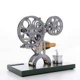 Stirlingkit Retro Nostalgic Projection Stirling Engine External Combustion Engine DIY Steam Toy with Metal Base - Assembly Version, view 2