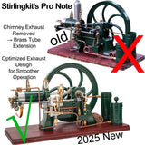 Stirlingkit RETROL 16cc Horizontal 4-Stroke Diesel Stationary Engine Model Water-Cooled ICE Engine D16, view 2