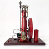 Stirlingkit Retrol A16 Scandinavian-Style Stationary Engine Model, 16cc Petrol A-Frame with Flyball Governor, view 2