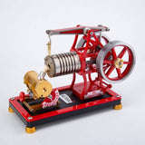 Stirlingkit RETROL Beam Engine Flame Eater Vacuum Engine External Combustion Engine Model, view 4