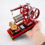 Stirlingkit RETROL Beam Engine Flame Eater Vacuum Engine External Combustion Engine Model, view 6