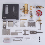 Stirlingkit RETROL DIY Steam Beam Engine Model with Boiler & Centrifugal Flyball Governor Model Assembly Kit SE-01, view 2