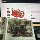 Stirlingkit RETROL HM-01 7cc Model Hit and Miss 4-stroke Horizontal Internal Combustion Engine, view 5