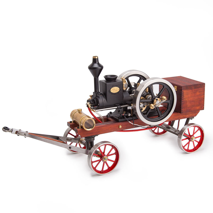 Stirlingkit RETROL HM-01 Hit and Miss Engine Full Set with Stationary Engine Cart