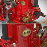 Stirlingkit RETROL HM-01 Hit and Miss Engine Full Set with Stationary Engine Cart, view 4