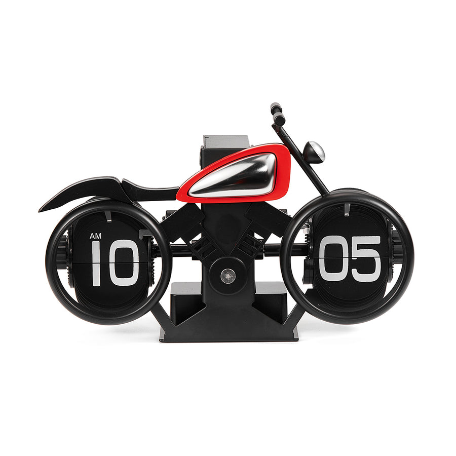 Stirlingkit Retrol Motorcycle Flip Clock Unique Gift for Biker