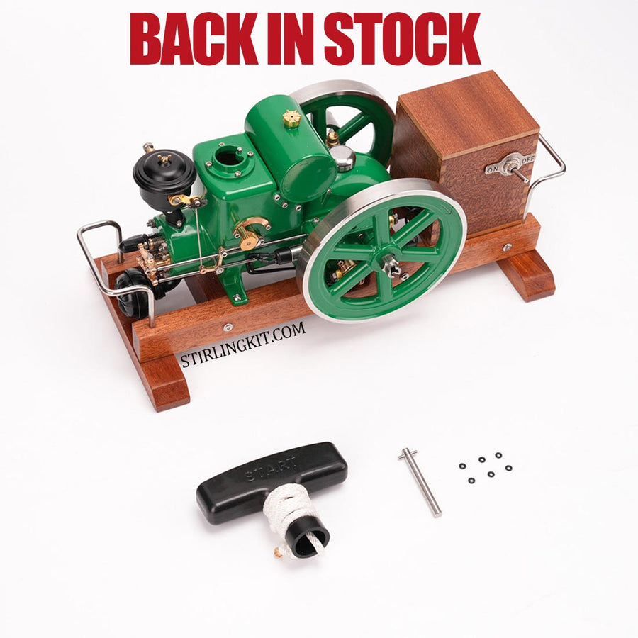 Stirlingkit RETROL & OKMO 1110 Miniature Gas 4-Stroke ICE Japanese Style Retro Classic Engine Model Full Set