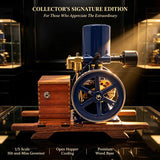 Stirlingkit RETROL & OKMO N01 1/5 Scale Hit and Miss Vertical Gas Stationary Engine Model RTR, view 3