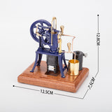 Stirlingkit RETROL R01 1/12 Hot Air Pumping Engine Model External Combustion Engine Water-cooled, view 4