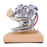 Stirlingkit RETROL V-Twin Engine Model R34 Four-Stroke Gasoline Engine Motorcycle Engine OHV 4.2CC, view 2
