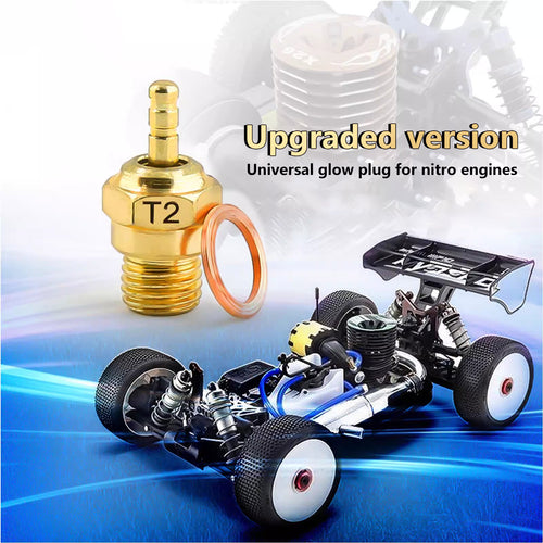 Stirlingkit RS NO T2 Electric Super Glow Plug for RC Nitro / Methanol Engine Models