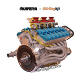 Stirlingkit RUIFEIYA V12-180 Gas V12 Engine Model 180cc DOHC 1/4 Scale High Performance Model Engine, view 5
