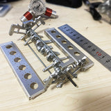 Stirlingkit Running V12 Solenoid Engine Metal Brushless Electromagnetic Engine Model, view 5