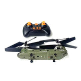 Stirlingkit S026H Dual-Rotor Transport Aircraft 2.4G RC 3CH Tandem Rotor Military RC Helicopter Model RTF, view 2