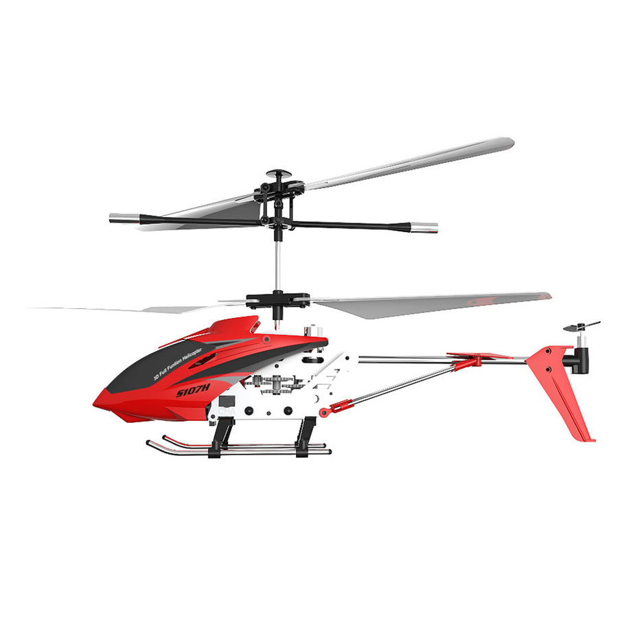 Stirlingkit S107H 2.4G RC Airplane 3CH Dual-Prop Gyro Stabilized Metal Aircraft with Bright Night Navigation Lights - RTF Version