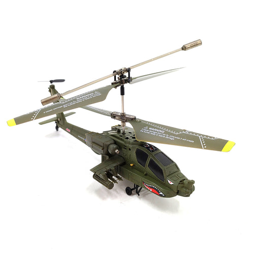 Stirlingkit S109H Mini 2.4G RC 3CH Apache RC Helicopter for Kids Dual-Prop Gyro Stabilized Airplane Model Beginner -RTF Version